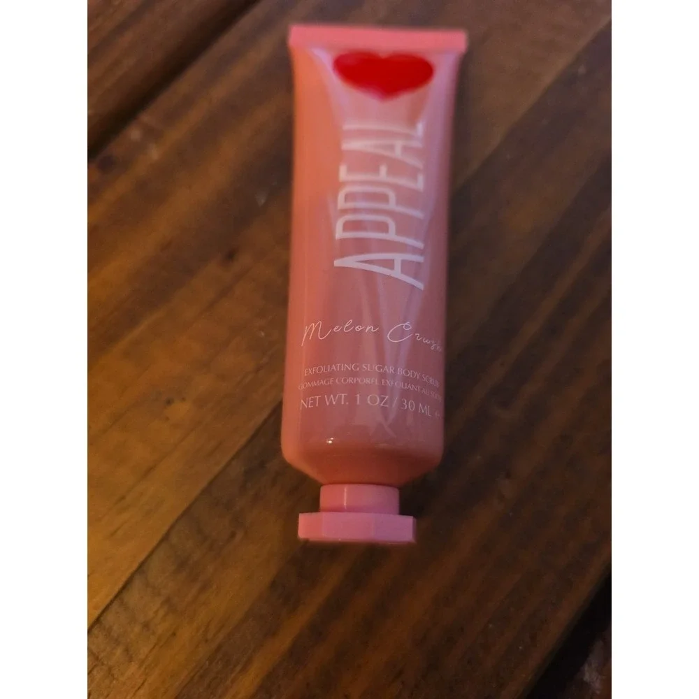 Lot of 4 ~ APPEAL Cosmetics ~ Melon Crush Exfoliating Sugar Body Scrub ~ 1 oz Ea